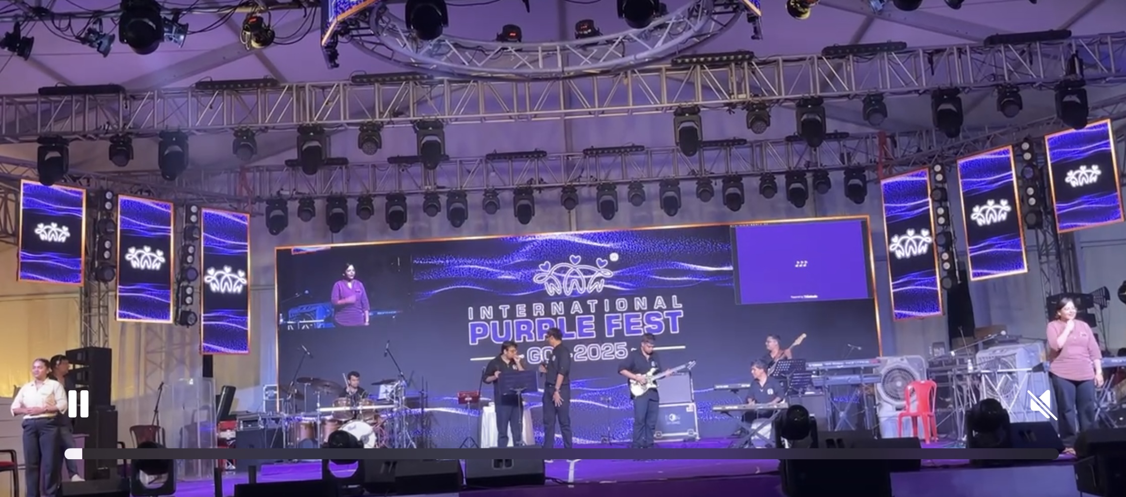 International Purple Fest 2025, Goa 11th October 2025